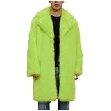 Generisch Herren Klassische Winterjacke mit Pelzkragen Männer Jacke Reißverschluss Übergangsjacke Warme Leichte Herren-Jacken Einfarbig Praktischen Arbeitsjacke Winter für Herbst
