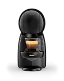 NESCAFÉ Dolce Gusto Piccolo XS KP1A Kaffeemaschine für Espresso und andere Getränke, manuell, 0,8l, Weiß/Schwarz