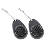 BATHVEVE 2Stücke Gesichtsbürste Doppelseitige Gesichtsreinigungsbürste aus Weichem Manuelles Gesichtsreinigungswerkzeug Sanfte für Poren für Hauttypen