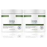 Moossalbe Plus, 2025 Neu Moossalbe Gesicht Falten Testsieger, Moossalbe gegen Mundfalten, Aktiv Hautreparatur Moossalbe, Antifaltencreme Soforteffekt Mooscreme mit Aloe Vera gegen Falten (A*2, 100g)