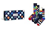 Happy Socks Unisex 4-pack Multi-color Gift Set, Multi, 41-46 EU