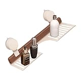 Generisch Duschregal, Saugnapf Wandorganizer Über Wasserhahn Halterung, Ohne Bohren Hähne Organizer Für Bürste Kamm Make-Up-Taschentücher Dusche Haushalt Küche Wohnung