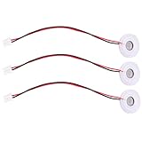 VALICLUD 3Stücke Mikroporöse Atomisierungsscheiben Ersatzteile für Luftbefeuchter Kompatibel mit USB Zerstäubern und Parfümzerstäubern Einfache Installation Tragbar