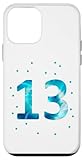 Rückennummer 13 Handball Dreizehnter Geburtstag Junge Hülle für iPhone 12 mini
