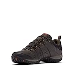 Columbia Woodburn II WP wasserdichte Wanderschuhe für Herren, Braun (Cordovan x Cinnamon), 42 EU