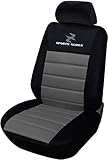 WOLTU Sitzbezug Auto Einzelsitzbezug universal Größe, Komplettset, grau