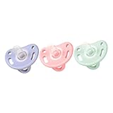 Abaodam 3 Stück für Junge Mädchen Beruhigungssauger Rosa Grün und Blau für Neugeborene Sicher und Gesund für Alltag und Besondere Anlässe
