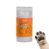 Pfotenbalsam für Hunde, Hundepfoten-Creme für rissige Pfoten | Feuchtigkeitscreme für rissige Pfoten, Pfotenschutz für Hunde, 70 g, effektiv und sicher, schützt vor Rissen und Verletzungen, ein ba