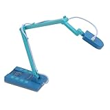 Dokumentenkamera, USB 2.0, 15 MP, faltbare Kamera in Bildqualität mit LED-Licht für Streaming ohne Verzögerung, ideal für Webkonferenzen und OS X-Benutzer