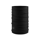 BUFF® | Original EcoStretch Schlauchtuch Schwarz für Herren Damen Erwachsene Multifunktionstuch Halstuch Laufen Wandern Fahrrad Outdoor, Unisex Schlauchschal