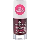 essence WHAT A TINT! lip & cheek tint 01, für Lippen & Wangen, natürliche Tönung mit softem Finish, kiss-proof & langanhaltend