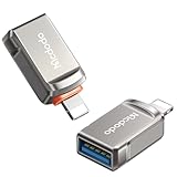 mcdodo Lightning auf USB Adapter,iPhone USB Lightning Stick Kamera Adapter Kompakter USB 3.0-OTG für iPhone/iPad,Support Hubs, MIDI Keyboard, Maus, Kartenleser, USB Adapter,Kamera