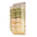 Schwebende Regale, Hängetasche, Schrank-Organizer zum Aufhängen von Unterwäsche, Netz-Oxford-Stoff, PP-Platte, Unterwäsche-Wandregal, Kleiderschrank-Aufbewahrungstasche zum Aufhäng