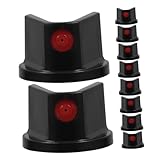 Alipis 10 Stück Sprühdüsen für Spraydosen wasserdichte Sprühköpfe für Präzise Graffiti Anwendungen Einfache Montage Effiziente Farbaufträge für Künstler Heimwerker