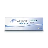 ACUVUE MOIST 1-DAY Multifocal Tageskontaktlinsen spenden Feuchtigkeit – Tageskontaktlinsen mit -3 dpt und BC 8.4 – UV Schutz & Komfortables Tragegefühl – 30 Linsen