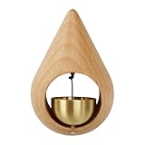 KESOTO Ladenbesitzer Türklingel Ornament mit Messingglocke für Restaurant Hinterhof Shop