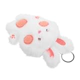 Veemoon Kaninchen Plüsch Schlüsselanhänger Cartoon Rucksack Dekoration Süßes Plüschtier Niedliches Design für Taschen Schlüsselbund Stilvolle