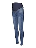 MAMALICIOUS Damen Mlmila Slim Medium Blue Jeans A. Noos, Medium Blue Denim, M