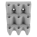 TOYANDONA Dart Wandhalterung aus Kunststoff Kompakter Dart Organizer mit Sicheren Schlitzen zur Aufbewahrung Platzsparendes Dartregal für Spielzimmer und Bar