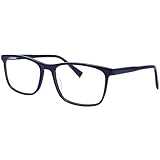 Cvantus Schwarz Lesebrille 1 0 + | Quadratische Lesebrille Herren & Damen | Blendfreie, Lesebrille Mit Blaulichtfilter & UV Filter | Antistatische Computer Lesebrille +1.00 Dioptrien SOEC 100 C1