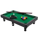 1 Satz Mini Billardtisch für Tragbarer Tischspiel Spaß für Entwicklung von Koordination und Motorik Kompaktes Design für Unterwegs Zubehör