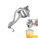 Edelstahl-Entsafter, Handpresse, Robuste Handentsafter, Manuelle Entsafter, Handpresse, Presse Für Zitrone, Granatapfel, Orange, Küchenwerkzeug