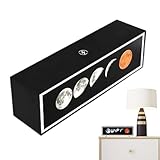 LED Schreibtischlampe Mit Kabellosem Ladegerät, Atmosphäre Nachtlicht für Schreibtisch, 15W Wireless Ladegerät Lampe für, Nachttische, Büro Und Wohnzimmer