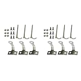 NVOQILIN Terrassenheizstrahler Bodenbefestigung Festfuß Ersatzteil fest auf Boden fest starker Wind weht nach unten