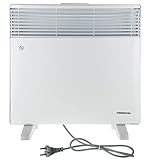 Thermoval Wandkonvektor Elektroheizung Heizgerät Heizkörper (1000W)