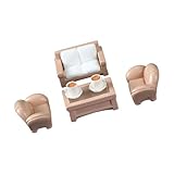 Miniatur-Wohnzimmermöbel-Set für Puppenhaus 1/12 für Liebhaber und DIY-Modelle