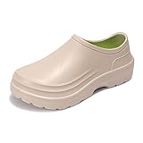 2026 Kochschuhe, rutschfeste Clogs, Arbeitsschuhe, Chef für Herren, Küche, Zapatos de für Damen, khaki, 42.5 EU