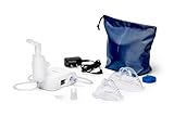 OMRON C803 - Kompakt, leicht und leise; Benutzerfreundliches Inhalationsgerät für Erwachsene und Kinder; Inhalator zur Behandlung von Husten und Erkältung, Bronchitis, Asthma; mit hochwertigem Zubehör