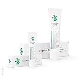 ManukaLind Wundheilsalbe mit antibakteriellem Manuka-Honig (MGO 514+) – für alle Phasen der Wundheilung – fördert die schnelle Heilung leichter bis schwerwiegender Wunden, 15g + 75g