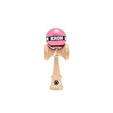 KROM Kendama MIKRO Pink – Mini Kendama aus Buchenholz – Voll spielbar – Taschenformat – Für Anfänger & Profis
