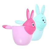ERINGOGO 2 Stück Shampoo-Becher für haarwaschbecher badespielzeug -Shampoo-Spender Haarwaschbecher für Neugeborene Babys Flasche Gel Babybadebecher Badspülbecher pp