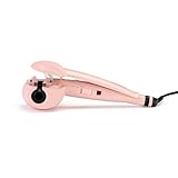 BaByliss Rose Blush Curl Secret Auto-Curler, aus Kunststoff, automatischer Lockenstab mit 2 Temperaturstufen, Rosa, 10.1 x 3.3 cm, 2664PRE