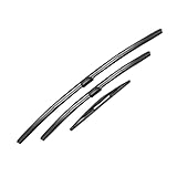 Scheibenwischer für Subaru Forester SJ 2012-2018 26'+17'+14', Windschutzscheiben-Regenbürste Kratzfrei Set für Frontscheibe und Heckwischer