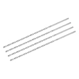 Extrem lange Hammerbohrer SDS plus Hammerbohrer 4 Stück HSS-Spiralbohrer mit geradem Schaft, 2–10 mm x 160–300 mm for Holz, Kunststoff, Aluminium(250mmx 10mm)