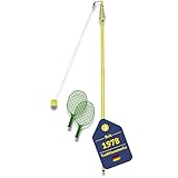 Best Sporting Twistball-Set I Circletennis für den Garten I 2 Circle-Tennis Schläger & 1 Swingball I Ball mit Schnur mit Schläger I Gartenspiele für Kinder & Erwachsene I Pulverbeschichtet