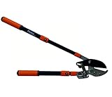 Garten Primus Astschere, Astamboss - Ratschenschere, schwarz / orange, 67 x 28 x 3,5 cm, 01100