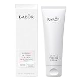 BABOR Gentle Peeling Cream für jede Haut, Mildes Gesichtspeeling, Vorbereitung für Pflege und Selbstbräuner, Cleansing, Ohne Alkohol, Vegane Formel, 1 x 50 ml