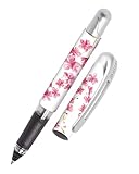 Online Tintenpatronen-Rollerball College Cherry Blossom, Stift für Rechtshänder und Linkshänder, ergonomisches Griffstück, Tintenroller, Standard-Tintenpatronen, inkl. Kombipatrone, 1 Stück (1er Pack)