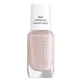 ARTDECO Nail Whitener French Rosé - Nagellack zur Aufhellung, Speziallack für verfärbte Nägel, Roséton, French Manicure, 1 x 10 ml