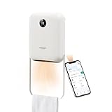 Avilia Wandkonvektor, weiß, 800/2000 W, mit Fernbedienung, bequeme App zur Fernsteuerung, ideal zum Heizen von Schlafzimmer, Bad und Büro - Intuitives LED-Display und programmierbarer Timer