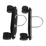 TOPPERFUN Mobiler Heizkörperfuß mit 360° Drehbaren Rollen Stabiler Heizkörperständer für Ölradiatoren Fahrbares Rollgestell für Elektroheizungen Geräuschloses Zubehör für Innenräume