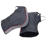 CaiTang Motorrad Lenker Handschuhe Winter Wasserdicht Schutz Lenker Thermo Handschuhe Motorrad Lenker Muffs Hand Covers Lenkerstulpen Lenkerhandschuhe Warme Muffs Handschuh für Motorrad-Roller