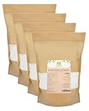 Kokosraspeln 2kg (4x500g) von der Grünen Essenz - natürliche Kokosnussflocken für vielseitige Anwendungen - Kokosflocken ohne Zusätze - 100% rein und naturbelassen (2000 Gram)