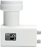 GALLUNOPTIMAL Wideband LNB - 2 Ausgänge V/H 290 - 2340 MHz L.O. 10.41 GHz für Wideband-Multischalter – nur 2 statt 4 Kabel