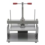 XIEweiZHI Brikettpresse Papierpresse Maschine Stahl Buchbinderpresse Schraube Papierherstellung Buch Handbuch A4 Schwere Presse Buchbinder