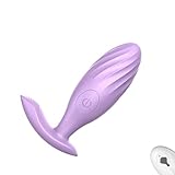 PQKuss Anal Vibratoren Sexspielzeug Prostata Stimulation Vibratorensets für Männer, Sex Spielzeug mit Fernbedienung und 10 Vibrationsmodi, Analplug G Punkt Vibrator Damen Höschenvibrator (Lila)